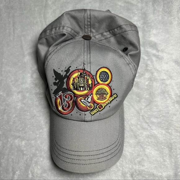Disney Other - Disney World 2013 Believe in Magic Gray Adjustable Hat Embroidered Cap